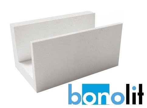 U-образный блок Bonolit г. Малоярославец D500 500*250*250